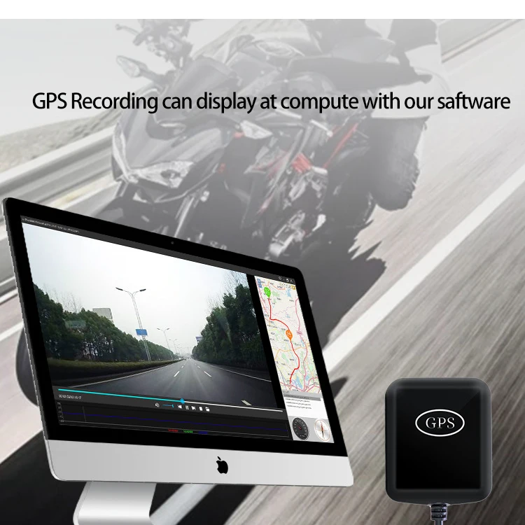 GPS WİFİ 128G FHD 1080P Moto Kamera 3 