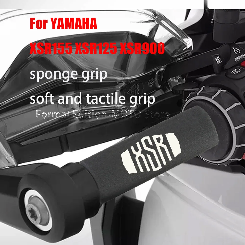 YAMAHA XSR155 XSR125 XSR900 XSR Motosiklet tutma kapağı 27mm Yumuşak dokunuşlu Motosiklet Sünger Kavrama . ' - ' . 0