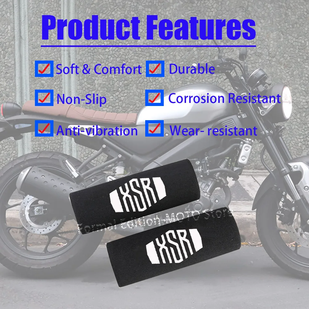 YAMAHA XSR155 XSR125 XSR900 XSR Motosiklet tutma kapağı 27mm Yumuşak dokunuşlu Motosiklet Sünger Kavrama . ' - ' . 2