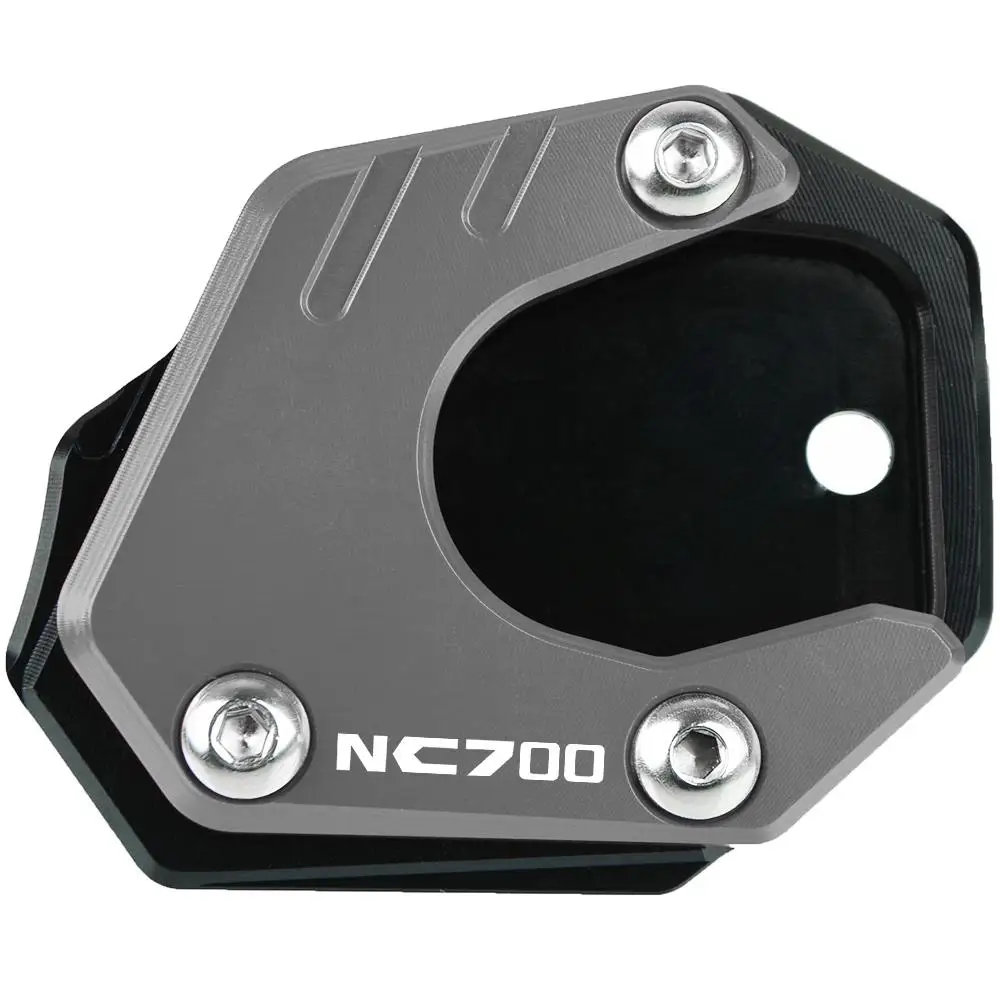 Honda için NC700S / X 2012-2013 Motosiklet Kickstand Yan Standı Yan Standı Ayak Uzatma Büyütücü Plaka Ped Desteği NC700 X NC700S . ' - ' . 3