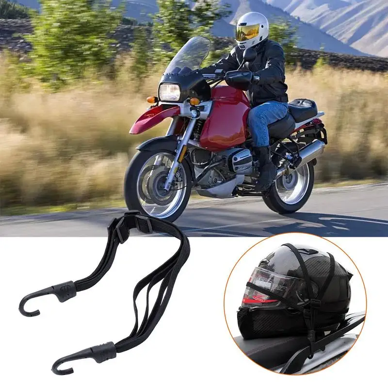 Motosiklet Kask Askısı Kask Askısı Motosiklet Kask Elastik Halat Geri Çekilebilir Kask Kablosu 2 Kanca İle Elastik Halat Askısı . ' - ' . 4
