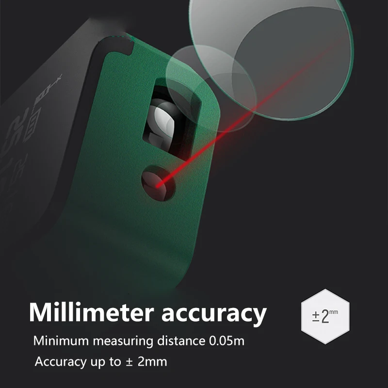 Mini Akıllı Lazer Menzil Akıllı 30 M Dijital Lazer Rangefinde Usb Şarj Şarj Edilebilir El Mesafe Ölçer . ' - ' . 2