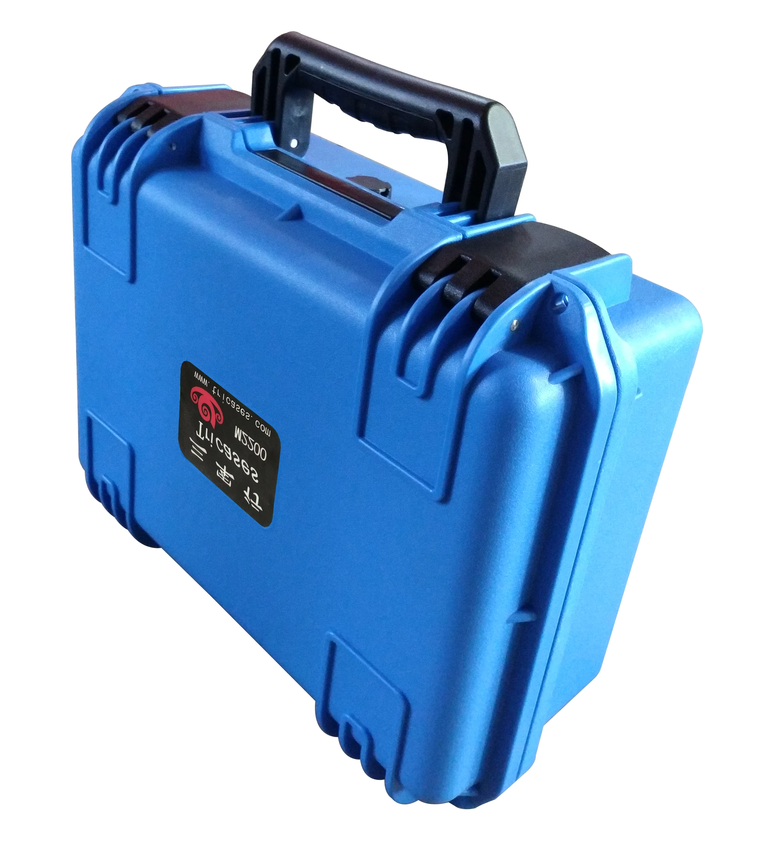 Tricases fabrika yeni gelmesi mavi renk IP67 su geçirmez darbeye dayanıklı sert PP plastik taşıma alet çantası enstrüman için M2200 . ' - ' . 0