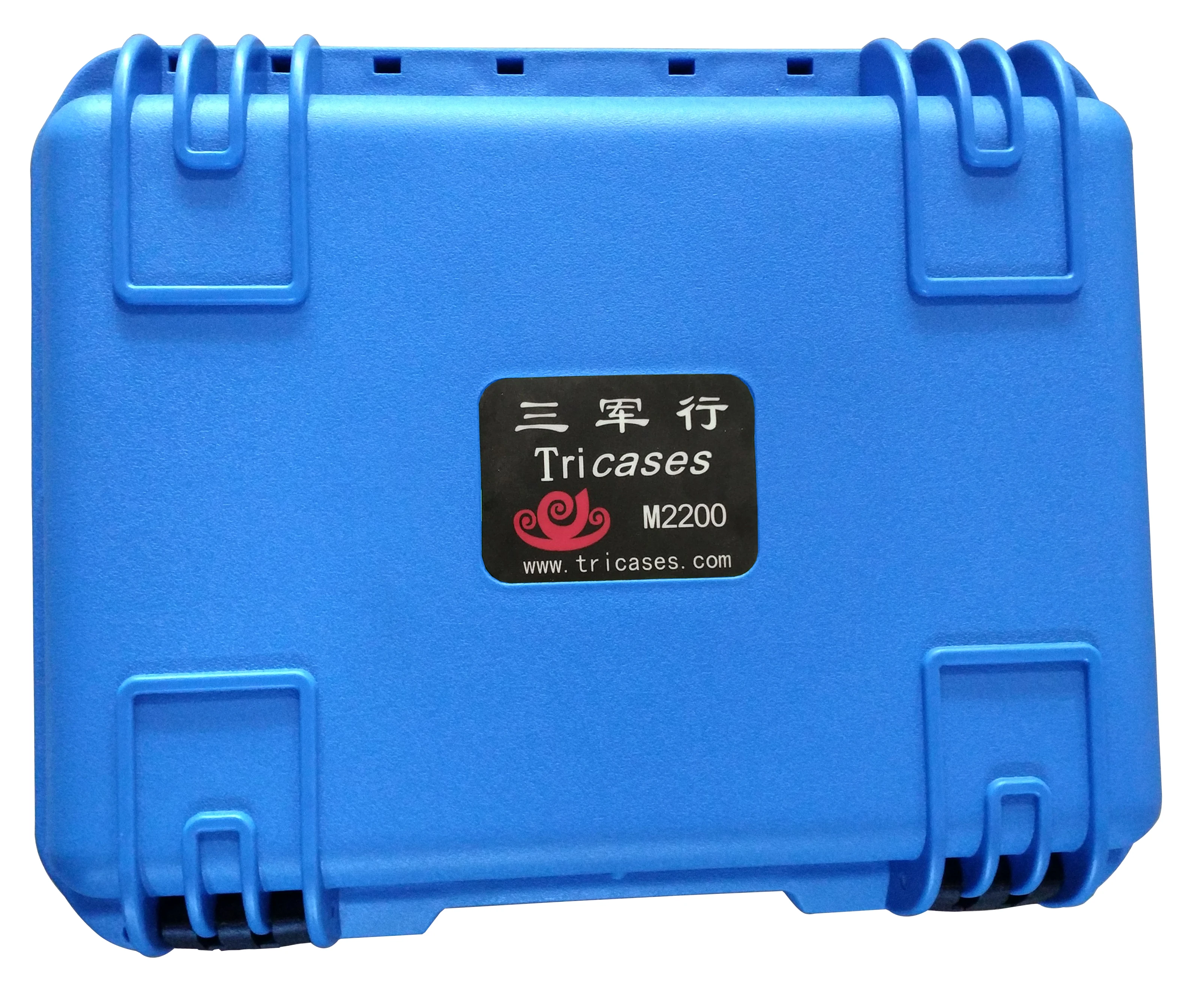 Tricases fabrika yeni gelmesi mavi renk IP67 su geçirmez darbeye dayanıklı sert PP plastik taşıma alet çantası enstrüman için M2200 . ' - ' . 4