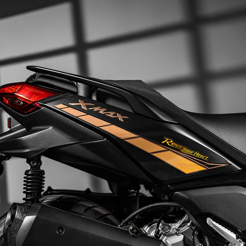 Kullanılan YAMAHA XMAX300 Aksesuarları 2023 Motosiklet Tarzı Sıcak Satış Tam Vücut Hattı Baskı Koruma Sticker Çıkartmaları Kitleri . ' - ' . 2