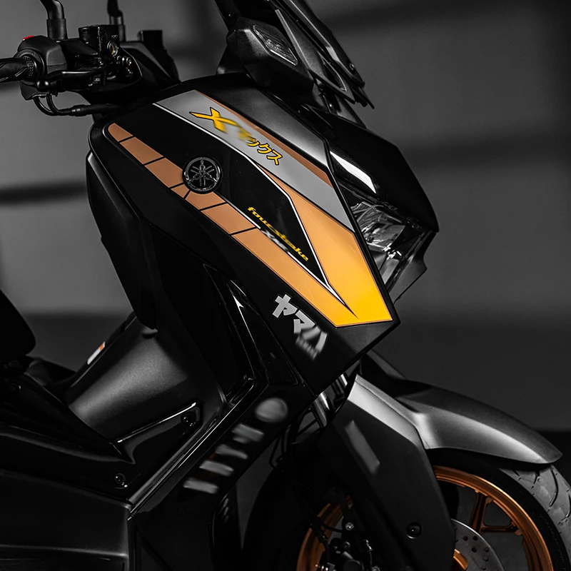 Kullanılan YAMAHA XMAX300 Aksesuarları 2023 Motosiklet Tarzı Sıcak Satış Tam Vücut Hattı Baskı Koruma Sticker Çıkartmaları Kitleri . ' - ' . 4
