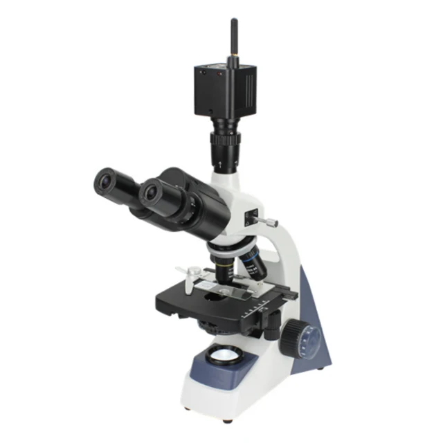 FHD3800 Trinoküler Biyolojik Mikroskop Yüksek çözünürlüklü Görüntüleme Geniş Görüş alanı Bakteriyel kan Algılama . ' - ' . 4