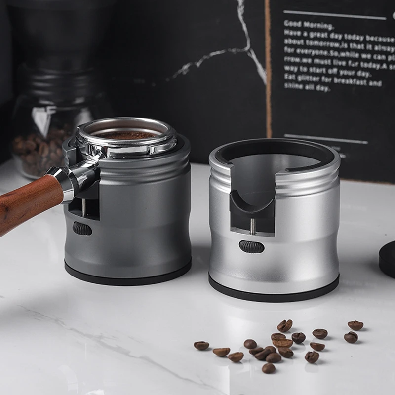 Paslanmaz Çelik Kahve Filtresi Kolu Tutucu Espresso Mat Standı Kahve Sabotaj Taban Rafı Kahve Aksesuarları . ' - ' . 3