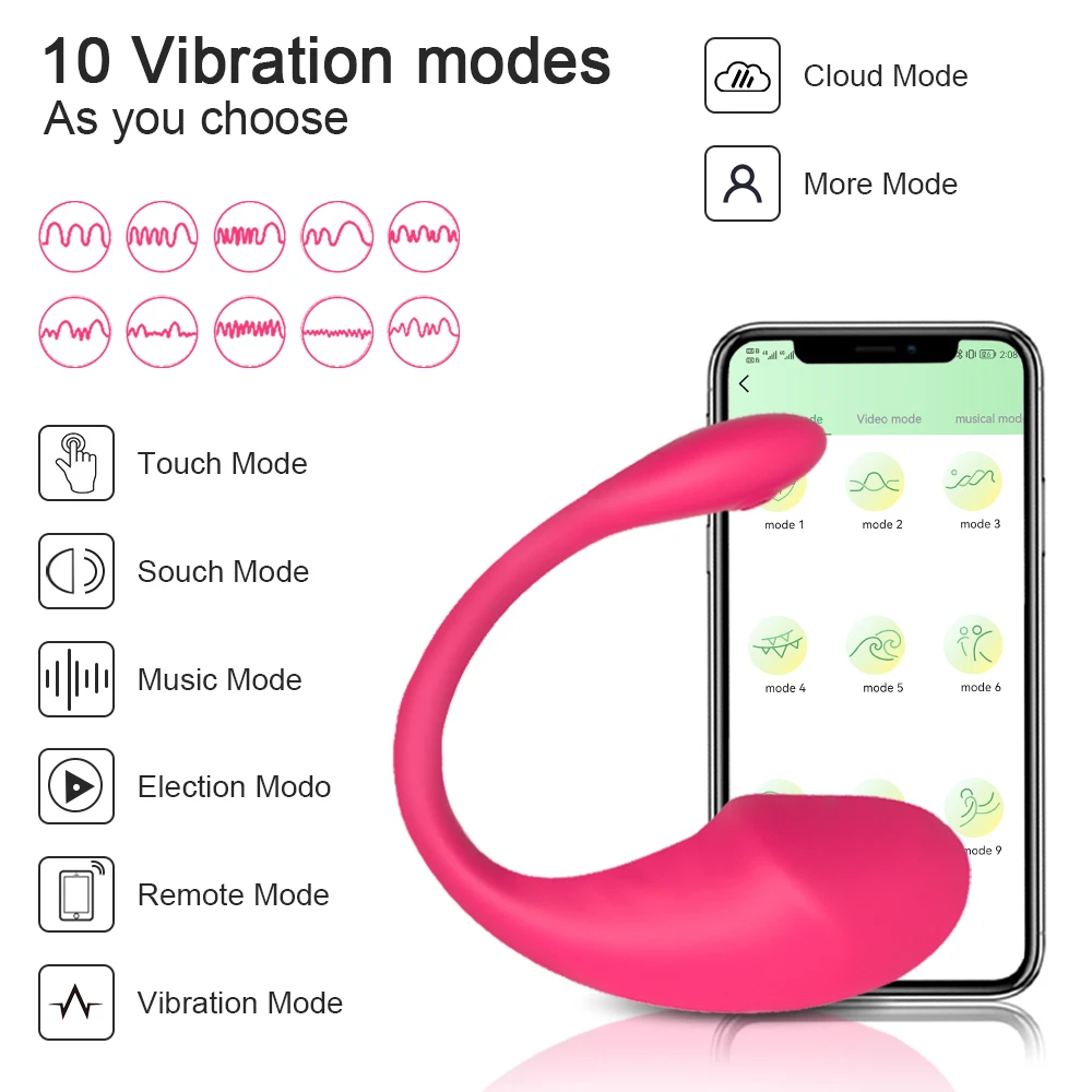 Kablosuz Bluetooth g-spot yapay penis vibratör kadın APP uzaktan aşınma titreşimli yumurta klitoral stimülasyon titreşimli külot seks oyuncak . ' - ' . 1