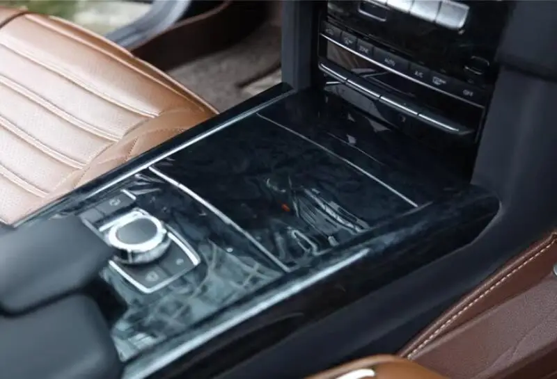 Araba İç Sequins Pervaz Modifikasyonu Dekoratif Trim Siyah maun Renk Mercedes-Benz E Sınıfı 2014 2015 . ' - ' . 2