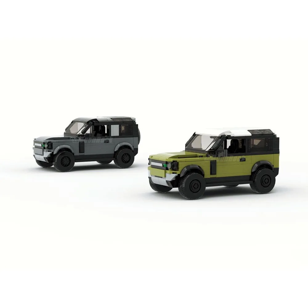 MOC Defender-90 P400 Supercar Yapı Taşları DIY Modeli Yarış Aracı Tuğla Uyumlu çocuk oyuncakları Hediyeler Yaratıcı Garaj . ' - ' . 0