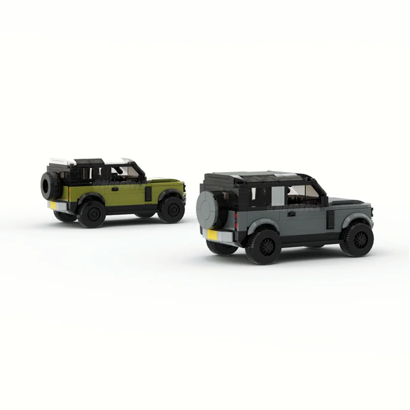 MOC Defender-90 P400 Supercar Yapı Taşları DIY Modeli Yarış Aracı Tuğla Uyumlu çocuk oyuncakları Hediyeler Yaratıcı Garaj . ' - ' . 2