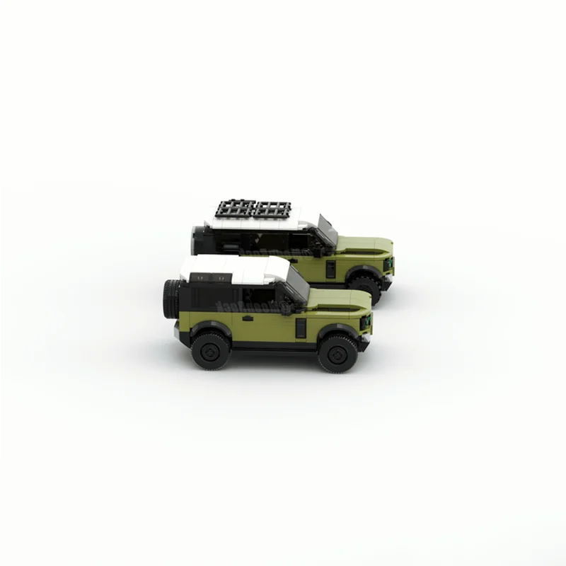 MOC Defender-90 P400 Supercar Yapı Taşları DIY Modeli Yarış Aracı Tuğla Uyumlu çocuk oyuncakları Hediyeler Yaratıcı Garaj . ' - ' . 4