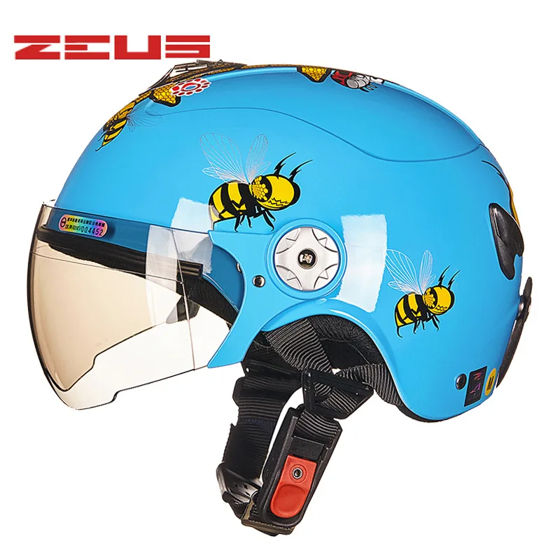 ZEUS çocuk motosikleti Kask Koruma Karton güvenlik kaskları Çocuklar için 3 ~ 9 Yaşında Çocuk Motokros Scooter Spor Kask . ' - ' . 2