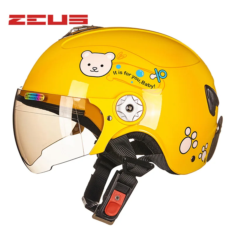 ZEUS çocuk motosikleti Kask Koruma Karton güvenlik kaskları Çocuklar için 3 ~ 9 Yaşında Çocuk Motokros Scooter Spor Kask . ' - ' . 5