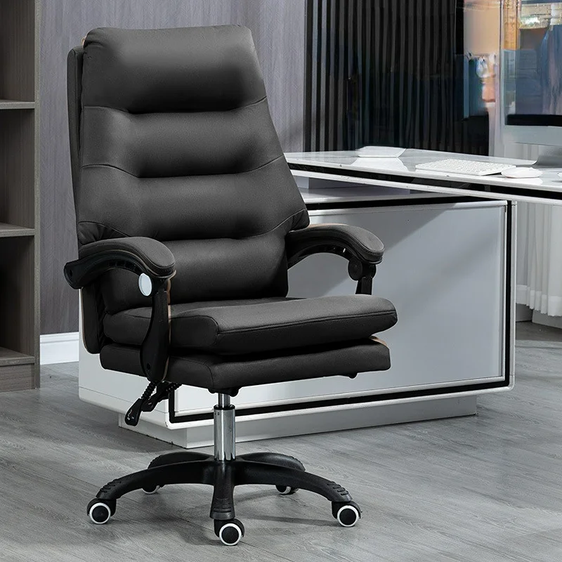 Yeni Yumuşak kanepe Koltuk ofis mobilyaları sandalye bilgisayar sandalyesi ergonomik döner recliner sandalye deri canlı oyun sandalyesi rahat . ' - ' . 5