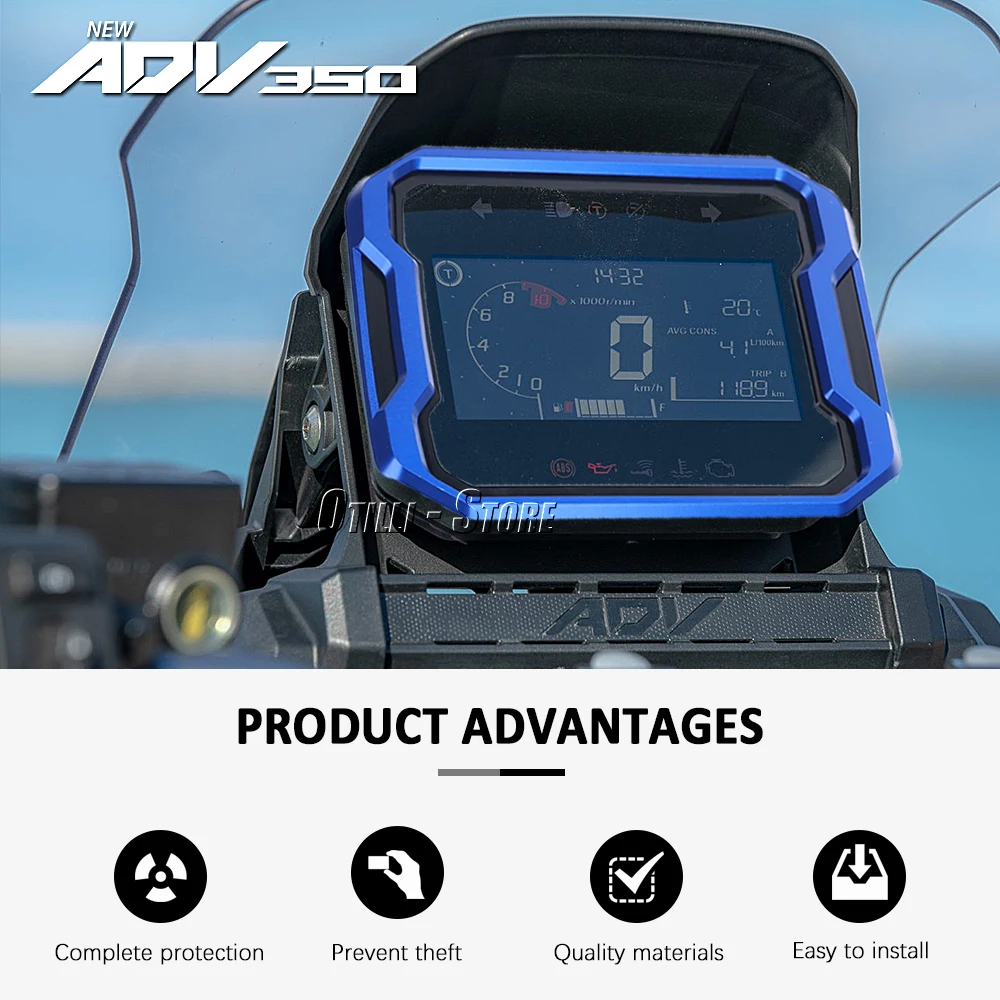 HONDA için ADV350 ADV 350 Adv350 Motosiklet Aksesuarları Kilometre Takometre gösterge paneli Kapağı adv350 2022 2023 . ' - ' . 1