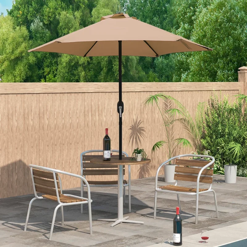 Abble 7.5 Feet Krank Pazarı Şemsiye, Çoklu Renkler açık veranda mobilya şemsiye plaj açık şemsiye . ' - ' . 0