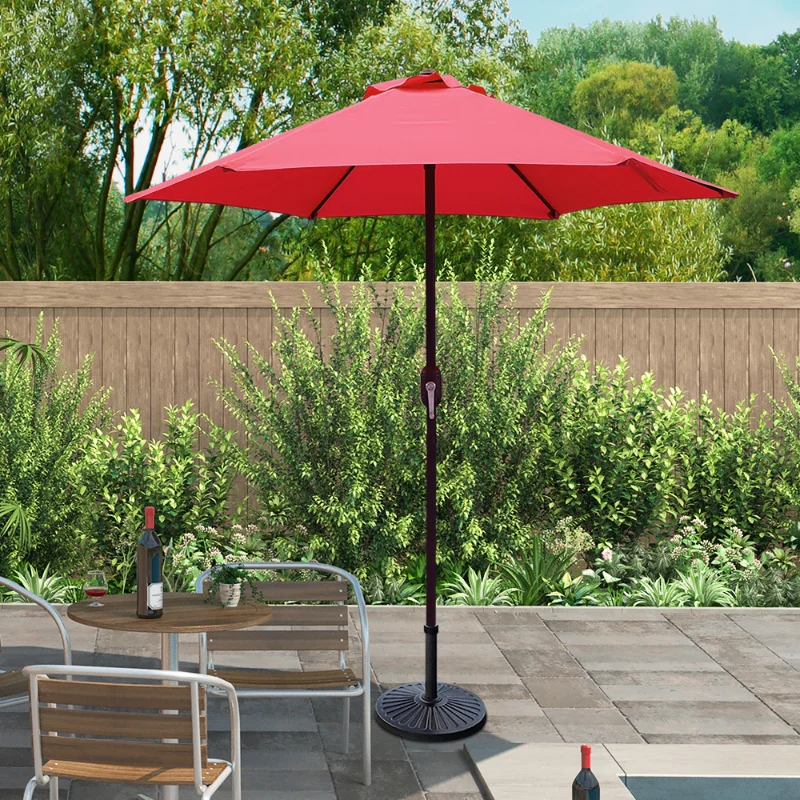 Abble 7.5 Feet Krank Pazarı Şemsiye, Çoklu Renkler açık veranda mobilya şemsiye plaj açık şemsiye . ' - ' . 3