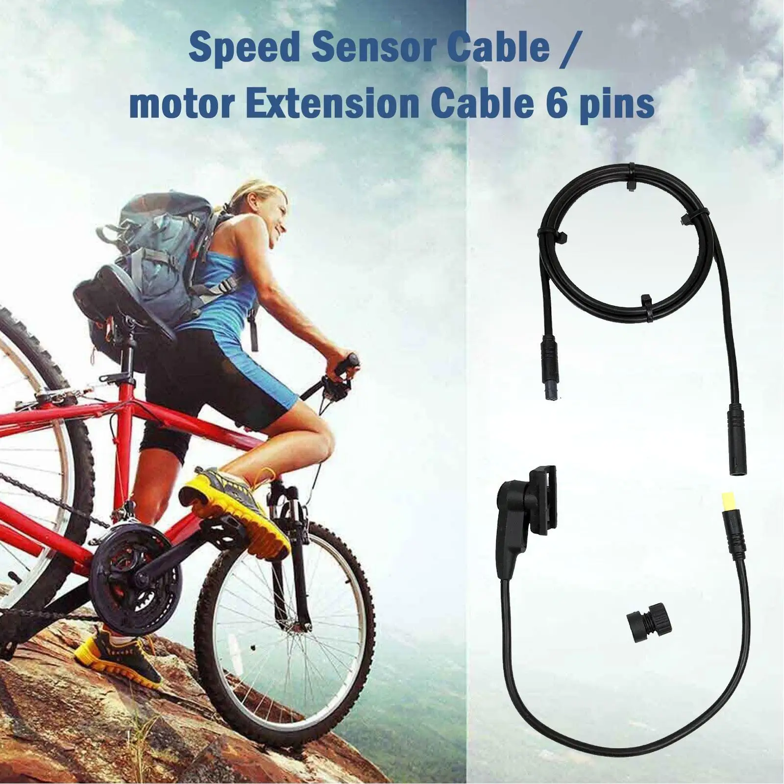 Hız Sensörü Kablo Tipi Parça Hız Sensörü Uzatma Kablosu Tongsheng TSDZ2 Orta Tahrik Motoru Elektrikli Bisiklet Aksesuarları 100 . ' - ' . 1