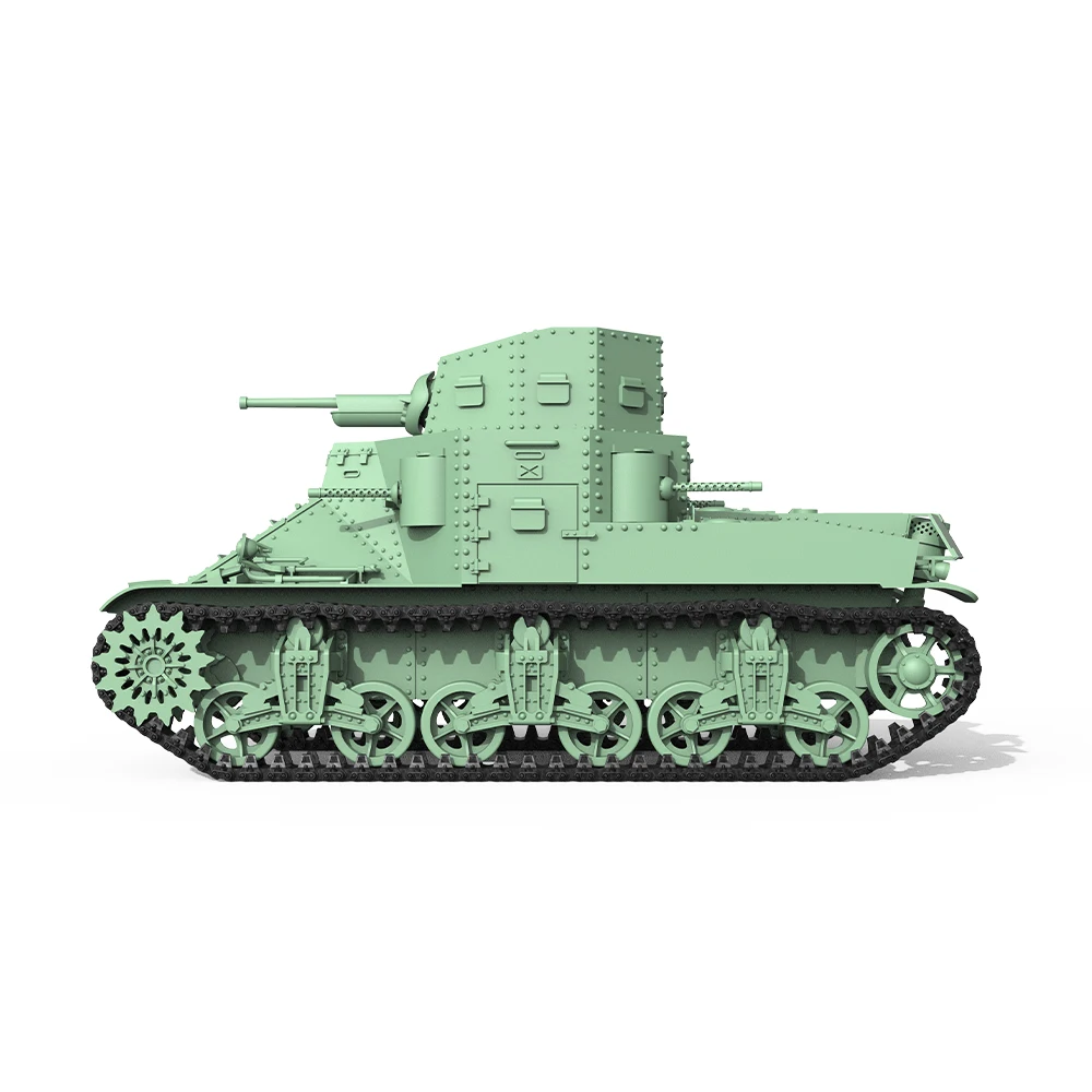 SSMODEL 48525 V2. 1 1/48 3D Baskılı Reçine model seti ABD M2A1 Orta Tankı . ' - ' . 2