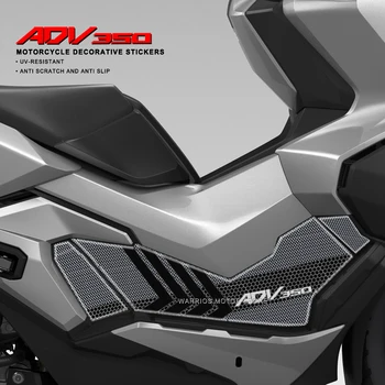 HONDA için ADV 350 ADV350 2022 2023 Motosiklet Vücut Sticker Su Geçirmez çıkartma 3D Epoksi Etiket kaymaz Süslemeleri Çıkartması