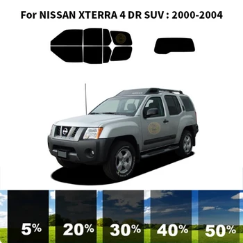 Önceden kesilmiş nanoceramics araba UV Pencere Tonu Kiti Otomotiv Cam filmi NİSSAN XTERRA İçin 4 DR SUV 2000-2004