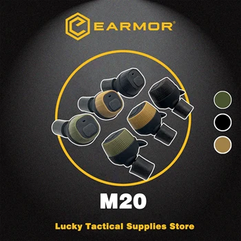 Earmor M20 MOD3 taktik kulaklık elektronik anti-gürültü kulaklıklar gürültü önleyici çekim için işitme koruması