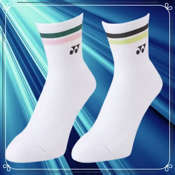 3 Pairs Yonex spor çorapları Havlu tabanı kalınlaşmış yıpranmayan top çorap basketbol çorapları futbolcu çorapları bowling çorapları voleybol