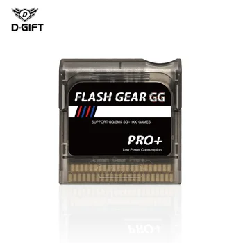 Çoklu Oyun Kartuşları 600 in 1 Flash Dişli Pro GB GG Oyun Kartuşları Sega GG Oyun Dişli Konsolu Düşük Güç Tüketimi