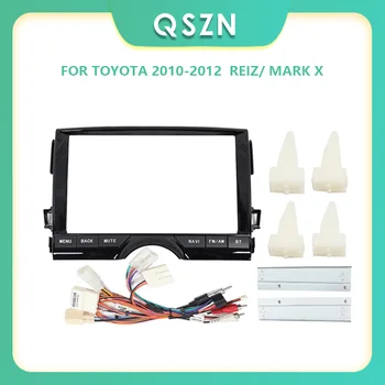 QSZN 10.1 İnç Toyota Reiz Mark X 2010-2013 Araba Radyo Kafa Ünitesi android müzik seti MP5 GPS Oynatıcı 2 Din Paneli Çerçeve Fasya