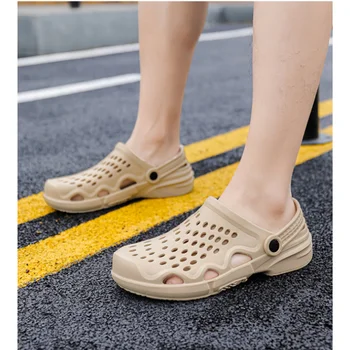 Moda erkek Sandalet Terlik Açık erkek ayakkabıları Cro Hafif Unisex Sandalet Erkekler için Yaz Cs plaj ayakkabısı Sandalias Trekking