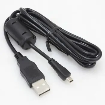 USB A Erkek Mini 8-pin Erkek Veri İletim Kablosu USB 2.0 ile Geriye Dönük Uyumlu USB 1.1/1.0 Fujifilm Sony Panasonic