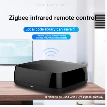 Zigbee Evrensel Kızılötesi Kontrol Akıllı Ev Tuya Alexa Google Ev İle Çalışır Tv Dvd İçin Aud Ac Akıllı Yaşam 5v 1a Usb