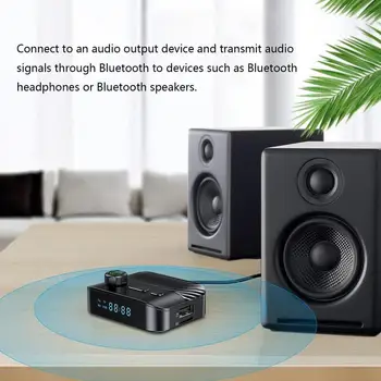 Araç Ses Alıcısı bluetooth Ses Adaptörü Müzik Alıcısı Ve Amplifikatörler bluetooth Alıcısı Uyumlu Verici Adaptörü