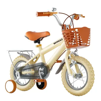 Vintage çocuk Bisiklet Arka Koltukta Flaş Yardımcı Tekerlek İçin Uygun 3-8 Yaşında 12/14/16/18/20 İnç çocuk Bisikleti