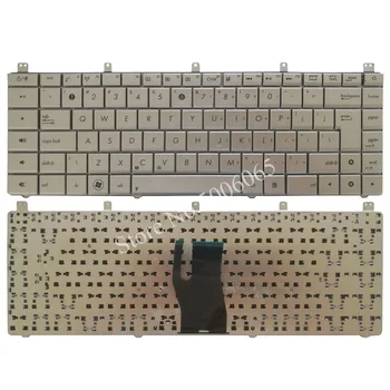 ABD dizüstü klavye İÇİN ASUS N45 N45E N45S N45Vm N45-2 N45SF N45Sl N45SJ Gümüş İngilizce dizüstü