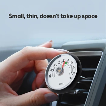 Yüksek Doğruluk 50mm Arama Tipi sıcaklık ölçer Mini Araba / Buzdolabı Termometre Kendinden yapışkanlı Göstergesi Sıcaklık Dropshipping