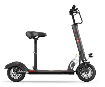 2021 Drop Shipping Yetişkin Elektrikli Scooter 150KM 500W Kick Taşınabilir Katlanabilir Scooter Elektrikli 10 İnç Geniş Tekerlekler Scooter Özel