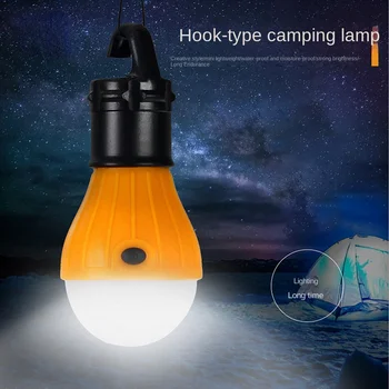 Taşınabilir kamp feneri Led Balıkçılık elektrik ampulü Pil Lambası Açık yürüyüş çadırı Acil Aydınlatma Uzun Ömürlü