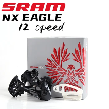 SRAM NX KARTAL 1X12 Hız RD MTB Bisiklet TİPİ 3.0 Kilit Uzun Kafes Arka Attırıcı Göstergesi Aracı Bisiklet Parçası Siyah