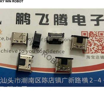 2 ADET / GRUP Orijinal HRS / Hirose CX80B1-24P 24Pin 3.1 USB-C TİP-C USB konektörü pigtail fiş
