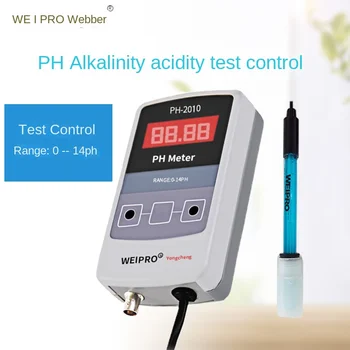 Weıpro su tankı Akvaryum PH pH Denetleyici PH2010A B pH Test Monitörü PH ölçer PH Testi