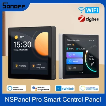 SONOFF NSPanel Pro Akıllı Ev Kontrol Paneli AB HMI TFT 3.95 