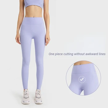 Sonbahar Ve Kış Yeni Logo İle Yoga Pantolon kadın Astar Artı Polar Sıcak Spor Spor Tayt Yüksek Bel Dış Giyim Tayt