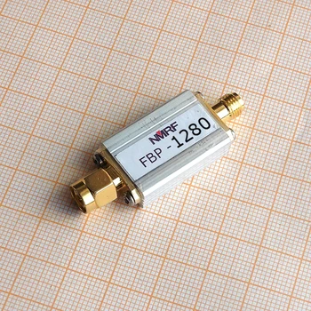 1280 (1220～1340) MHz bant geçiren filtre, ultra küçük boyutlu, SMA arayüzü