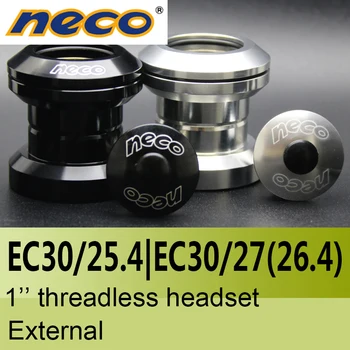 Neco Kulaklıklar Dişsiz 1 inç EC30 / 25.4 EC30 / 27mm 26.4 Yükseklik 29mm dış Rulman çelik Kulaklıklar 30mm