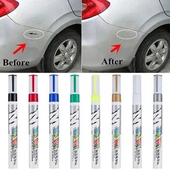 Yeni Profesyonel araba boyası toksik Olmayan Kalıcı Su Tamir Dayanıklı Çizik Sökücü Kalemler Su Geçirmez Kalem araba boyası ing Clea N6X4