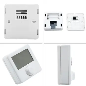 HYO6BW Dijital Termostat Dijital lcd ekran ısıtma Programlanabilir termostat sıcaklık kumandası