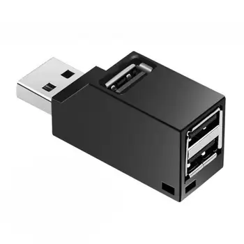 USB Hub 3 Port Genişletici HUB Splitter Bilgisayar USB2.0 3.0 Adaptörü Bir Üç Dağıtmak USB Dönüştürücü PC Aksesuarları